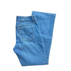 Tommy Hilfiger Boyfriend Jeans W30 L28 Y2K Light Wash Vintage